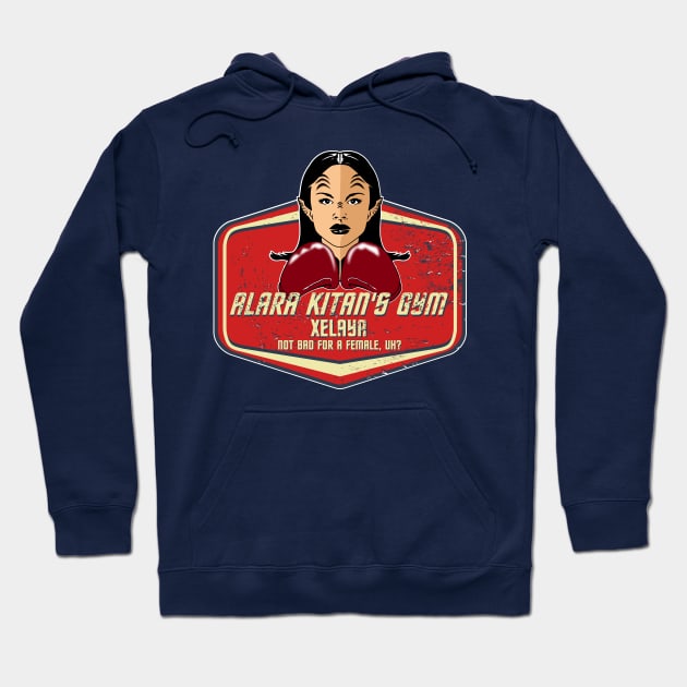 ALARA KITAN'S GYM Hoodie by KARMADESIGNER T-SHIRT SHOP